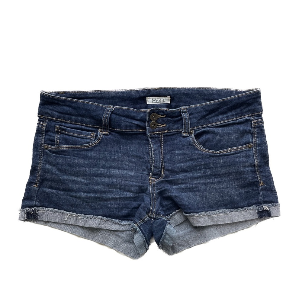 Mudd Dark Wash Denim Shorts